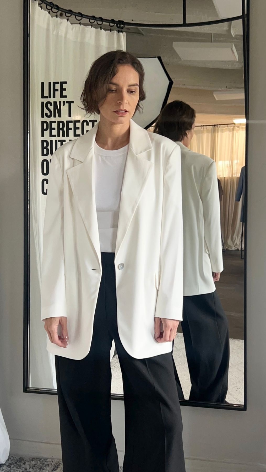 Jacket Milk white