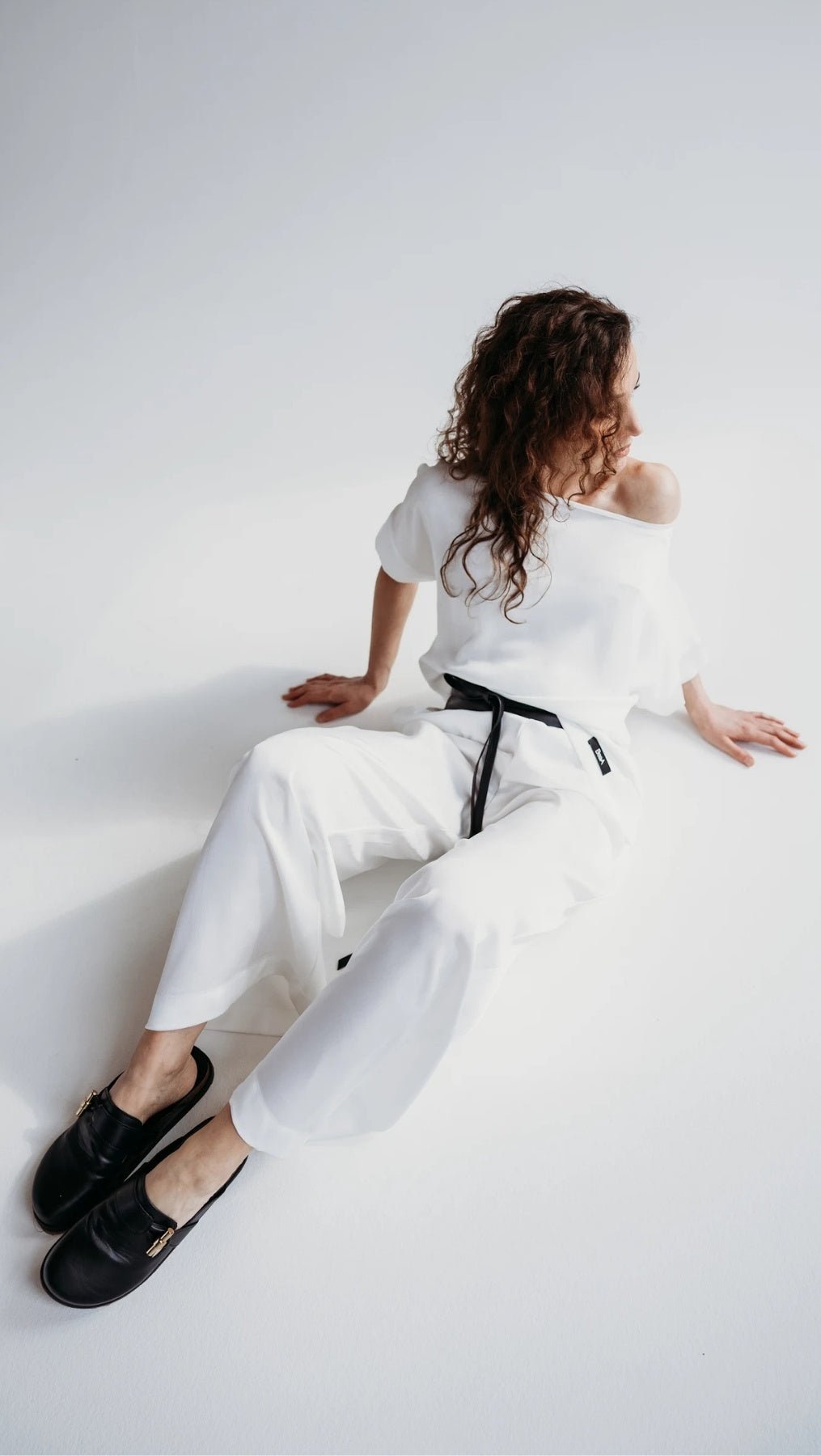 White tousers Cloud Dancer - BeaA - Be At Home with Yourself - Trousers