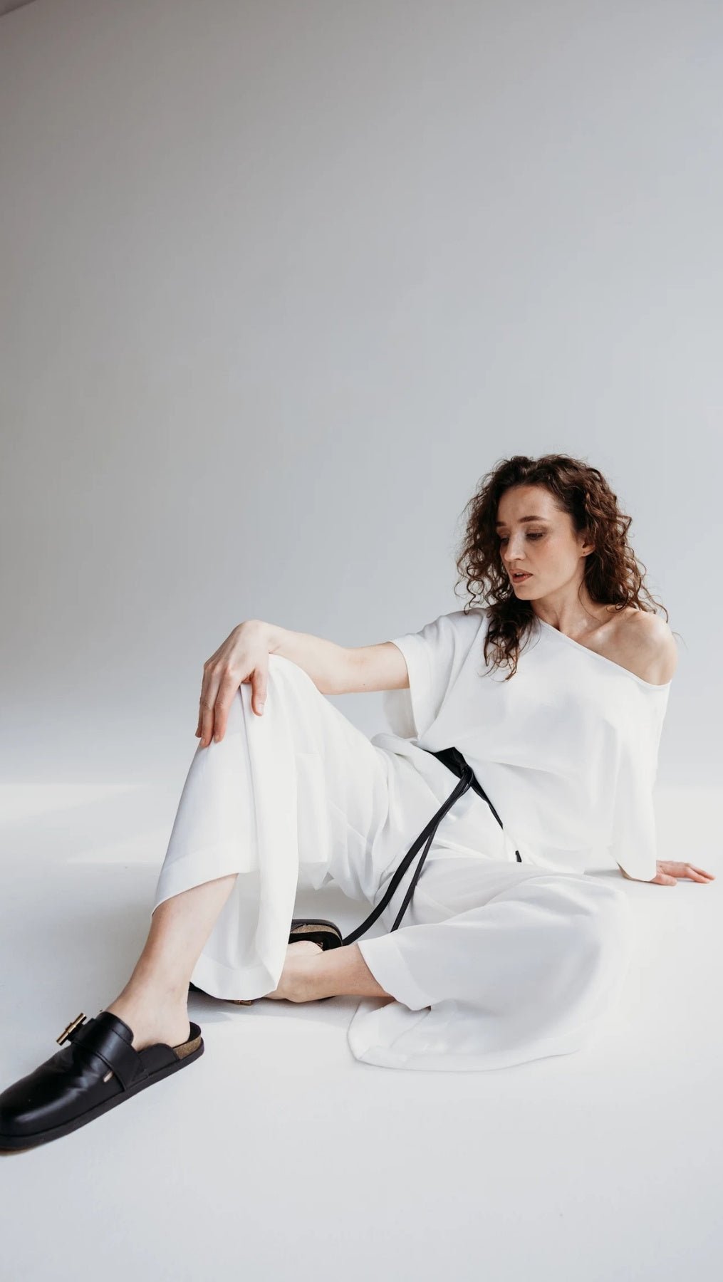 White tousers Cloud Dancer - BeaA - Be At Home with Yourself - Trousers