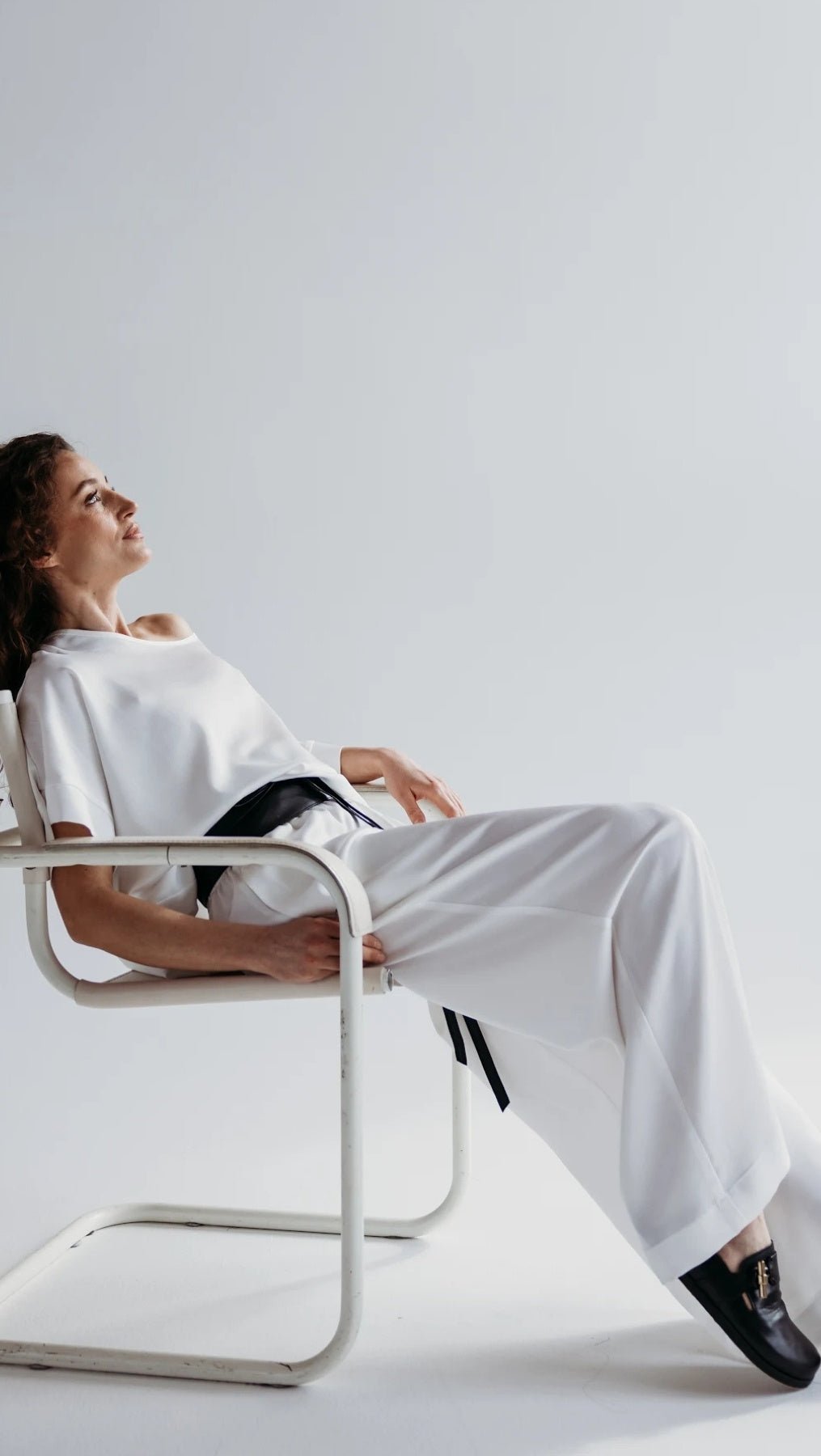 White tousers Cloud Dancer - BeaA - Be At Home with Yourself - Trousers