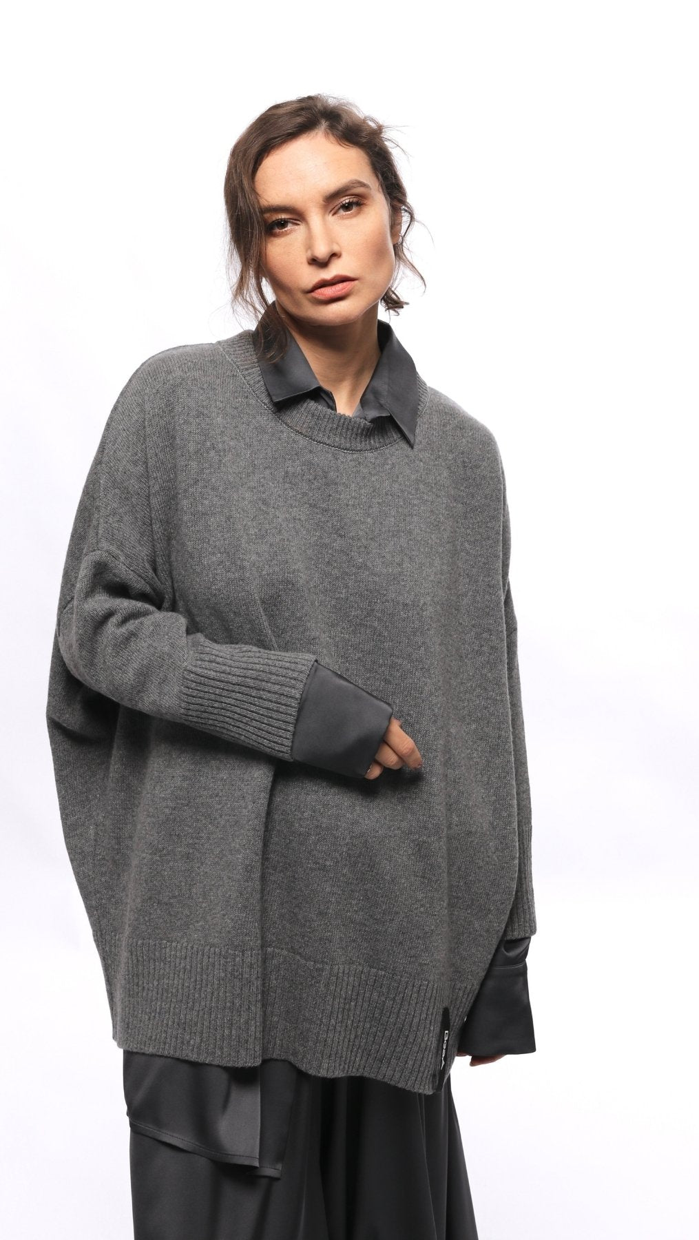Wool Sweater Classic Gray - BeaA - Be At Home with Yourself - Top